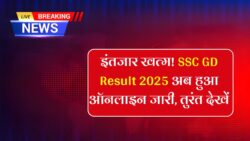 Ssc GD Result 2025 : SSC GD का रिजल्ट हुआ जारी यहां से देखें अपना रिजल्ट एक क्लिक में